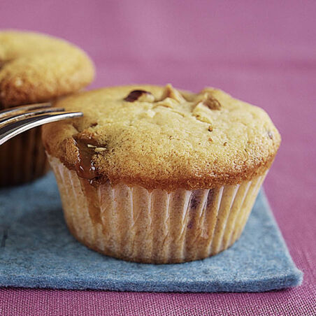 Karamell-Toffee-Muffins Karamell-Toffee-Muffins