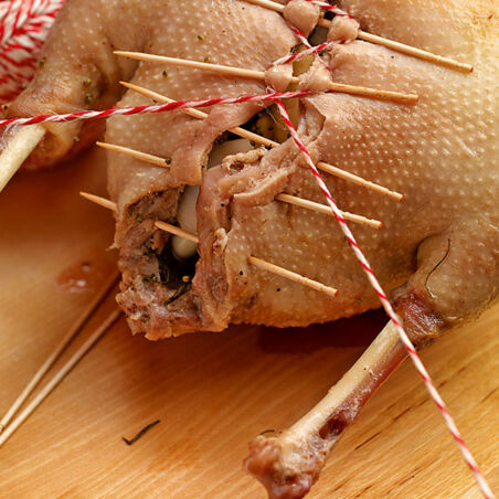 Gefüllte Gans mit Blaukraut Gefüllte Gans mit Blaukraut