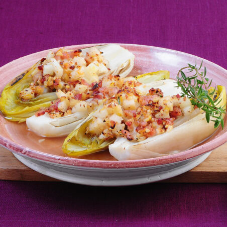 Karamellisierter Nuss-Chicorée Karamellisierter Nuss-Chicorée