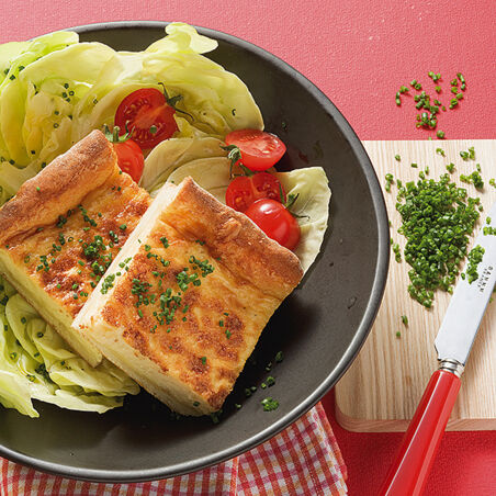 Herzhafter Käsekuchen vom Blech Herzhafter Käsekuchen vom Blech