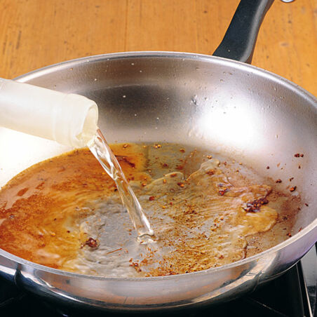 Scaloppine mit Rucola und Tomaten Scaloppine mit Rucola und Tomaten