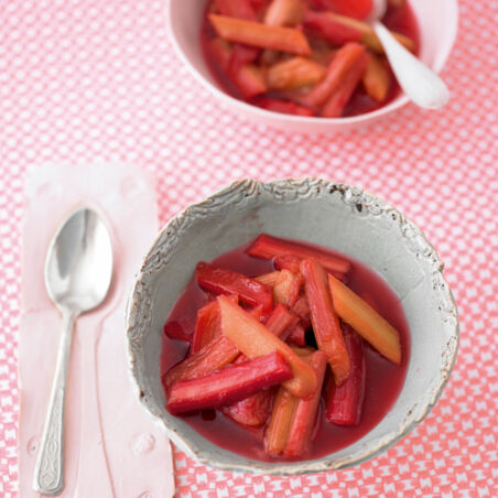 Rhabarberkompott Rhabarberkompott