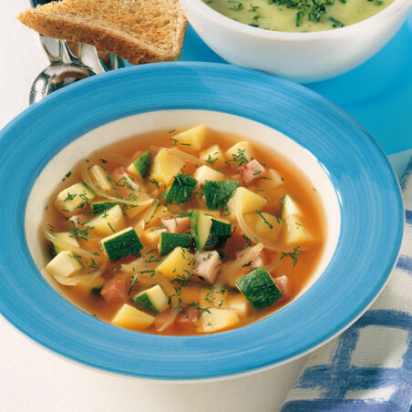 Kartoffelsuppe mit Kasseler Kartoffelsuppe mit Kasseler