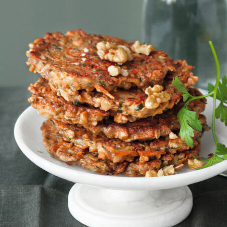 Nussige Möhren-Rösti Nussige Möhren-Rösti