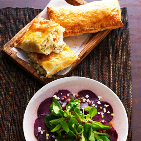 Rote-Bete-Carpaccio Rote-Bete-Carpaccio