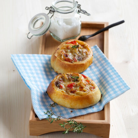 Hackfleisch-Schnecken Hackfleisch-Schnecken