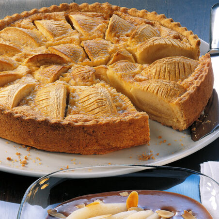 Apfelkuchen mit Rahmguss Apfelkuchen mit Rahmguss