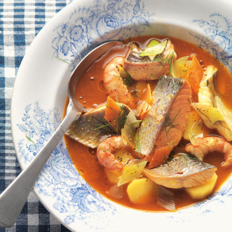 Steirische Fischsuppe Steirische Fischsuppe