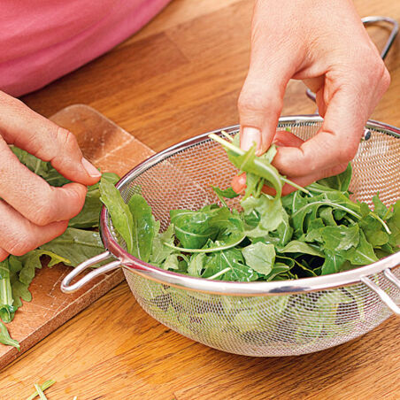 Käse-Kräuter-Polenta mit Kohlrabi Käse-Kräuter-Polenta mit Kohlrabi