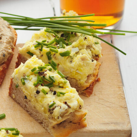 Kartoffelkäse mit Ei Kartoffelkäse mit Ei