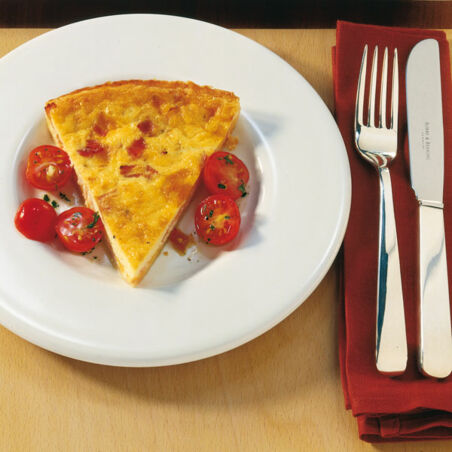 Blätterteigquiche mit Schinken Blätterteigquiche mit Schinken