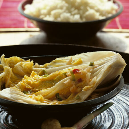 Koreanisches Kraut – Kimchi Koreanisches Kraut – Kimchi