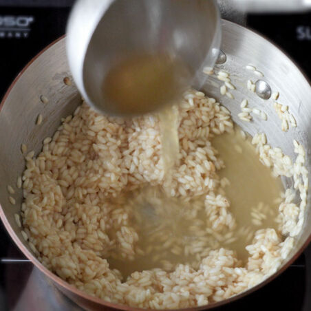 Sizilianische Baduzzi mit Peperonata Sizilianische Baduzzi mit Peperonata