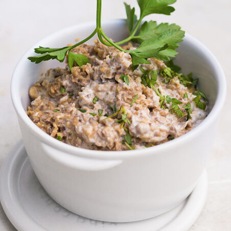 Kräuterige Pilzcreme Kräuterige Pilzcreme