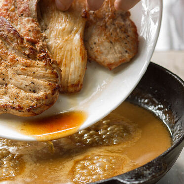 Schnitzel mit Zitronensauce Schnitzel mit Zitronensauce