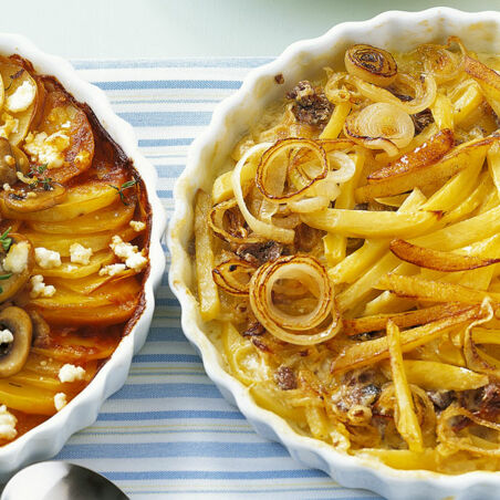 Kartoffel-Gratin mit Sardellen Kartoffel-Gratin mit Sardellen