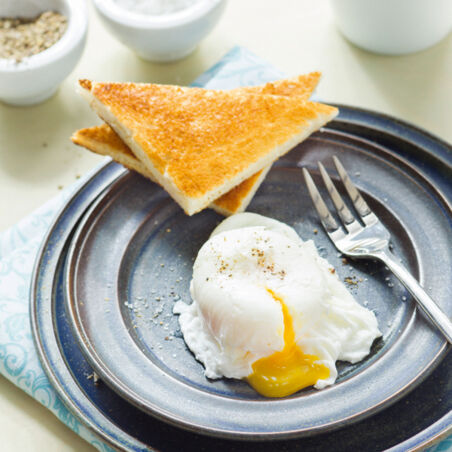 Pochierte Eier Pochierte Eier