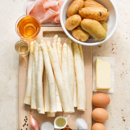 Spargel mit Sauce hollandaise Spargel mit Sauce hollandaise