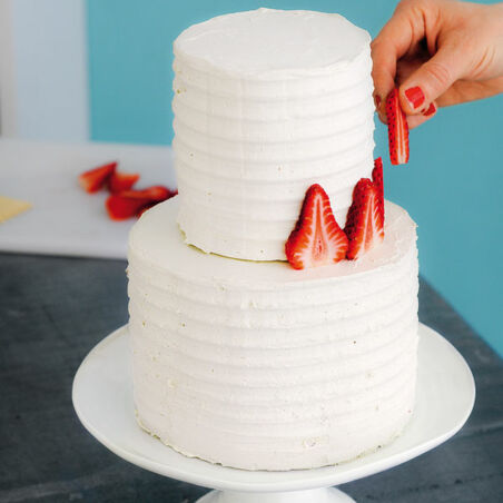 Hochzeits-Erdbeer-Tower Hochzeits-Erdbeer-Tower