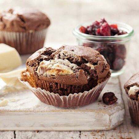 Schoko-Cranberry-Muffins Schoko-Cranberry-Muffins