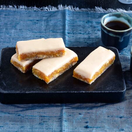 Möhren-Karamell-Riegel Möhren-Karamell-Riegel