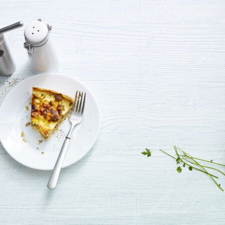 Hackfleischquiche mit Joghurt Hackfleischquiche mit Joghurt