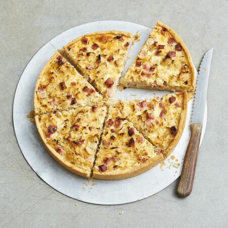 Sauerkraut-Kasseler-Quiche Sauerkraut-Kasseler-Quiche