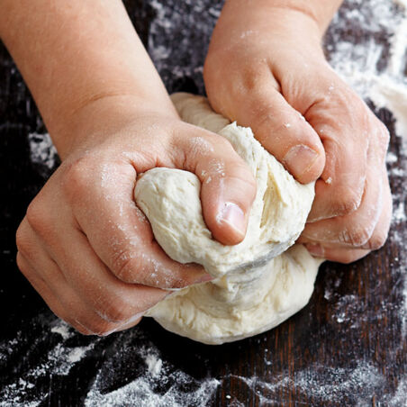 Lammfleisch-Lahmacun Lammfleisch-Lahmacun