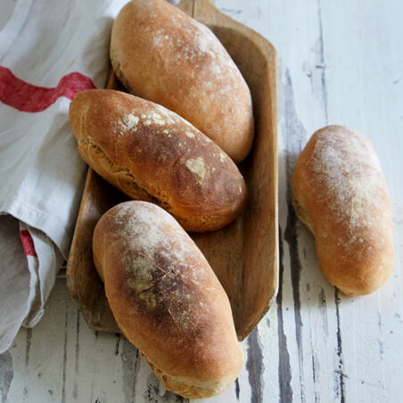 Bürli mit Ruchmehl Bürli mit Ruchmehl