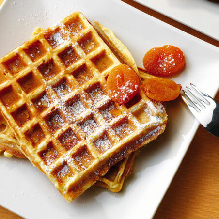 Aprikosen-Waffeln Aprikosen-Waffeln