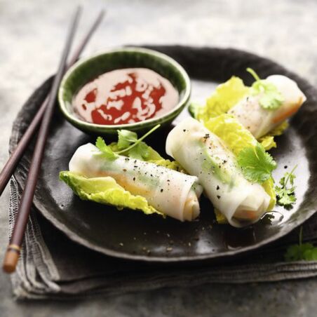 Frische Frühlingsrollen Frische Frühlingsrollen