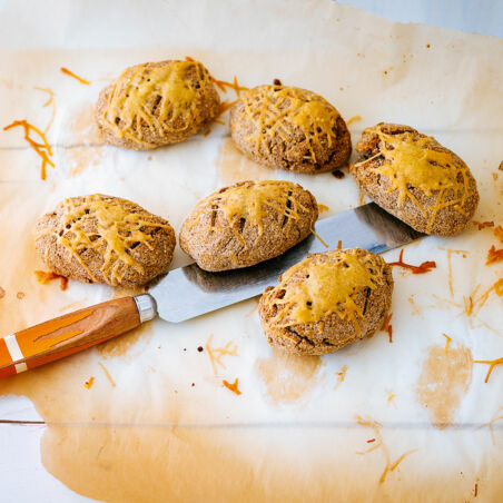 Brötchen mit Kokosmehl Brötchen mit Kokosmehl