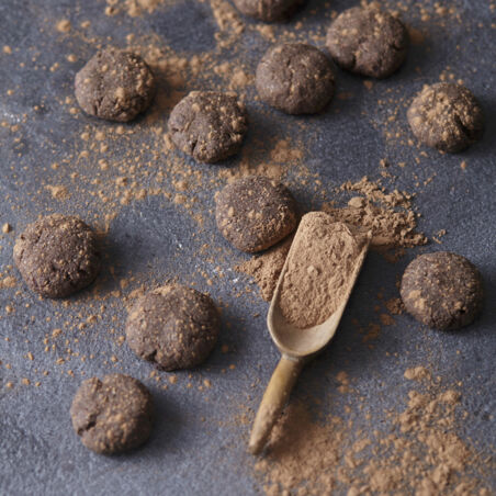 Carob-Shortbread Carob-Shortbread