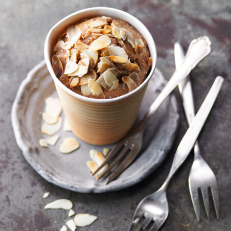 Becherkuchen mit Honig und Apfelmark Becherkuchen mit Honig und Apfelmark