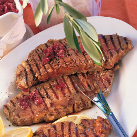 Entrecôtes mit Schalottensauce Entrecôtes mit Schalottensauce