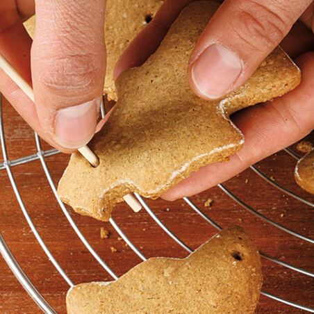 Finnische Pfefferkuchen-Figuren Finnische Pfefferkuchen-Figuren