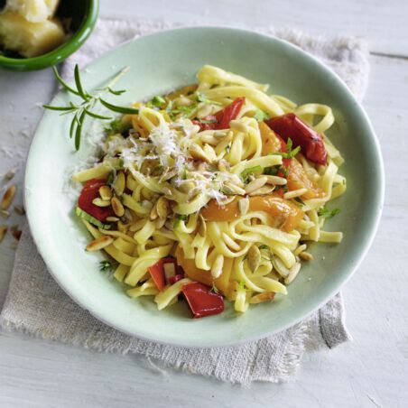 Paprika-Vitalkerne-Pasta Paprika-Vitalkerne-Pasta