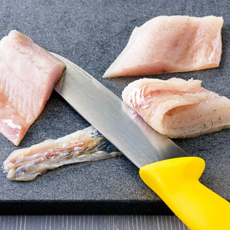 Zander auf Kürbisspalten mit Dillpesto Zander auf Kürbisspalten mit Dillpesto