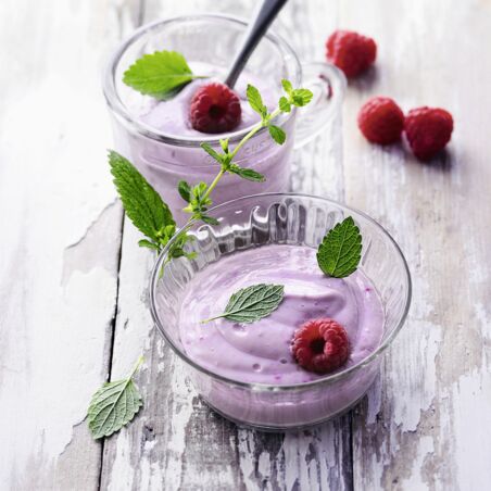 Geeiste Himbeercreme Geeiste Himbeercreme