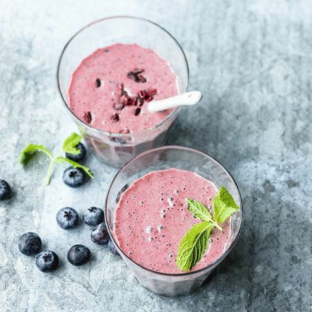 Heidelbeer-Vanille-Smoothie Heidelbeer-Vanille-Smoothie