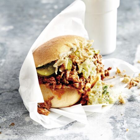 Sloppy Joe mit Rührei Sloppy Joe mit Rührei