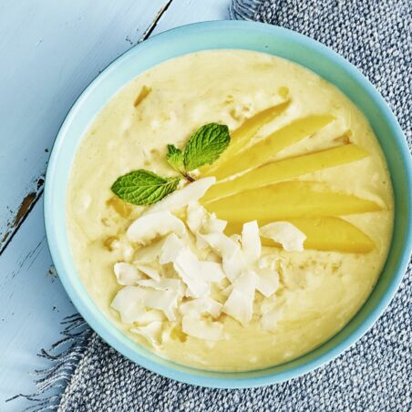 Schnelle Mangocreme Schnelle Mangocreme