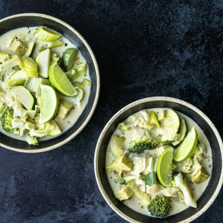 Grüner Curry-Kokos-Eintopf Grüner Curry-Kokos-Eintopf