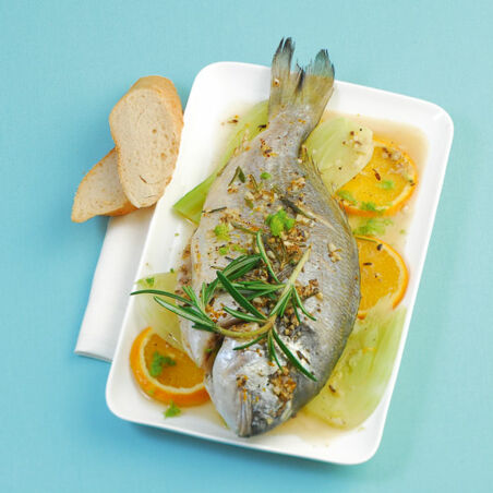 Fenchel-Doraden aus dem Ofen Fenchel-Doraden aus dem Ofen