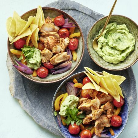 Bunte Taco Fisch Bowl Bunte Taco Fisch Bowl