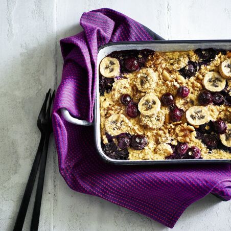 Gebackenes Oatmeal Gebackenes Oatmeal