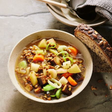 Kartoffeleintopf mit Räuchertofu Kartoffeleintopf mit Räuchertofu