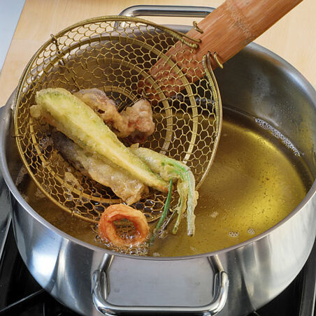 Tintenfisch-Gemüse-Tempura Tintenfisch-Gemüse-Tempura