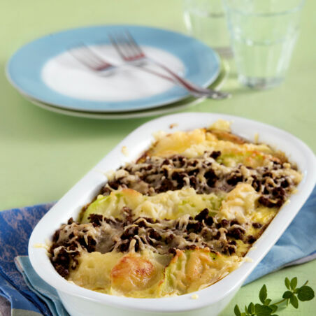 Hackfleisch-Kohlrabi-Auflauf Hackfleisch-Kohlrabi-Auflauf