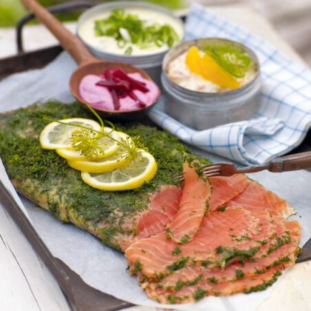 Gebeizter Lachs Gebeizter Lachs